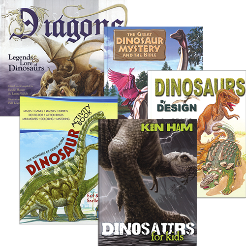 Children's Dinosaur Book Package