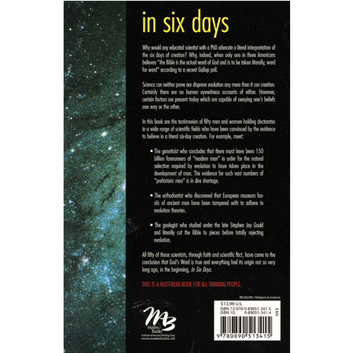 In Six Days eBook (EPUB, MOBI)