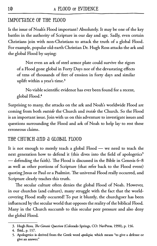 A Flood of Evidence: 40 Reasons Noah & the Ark Still Matter eBook (PDF, MOBI) inside