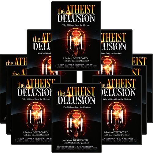The Atheist Delusion Tract Pack (10 DVDs)