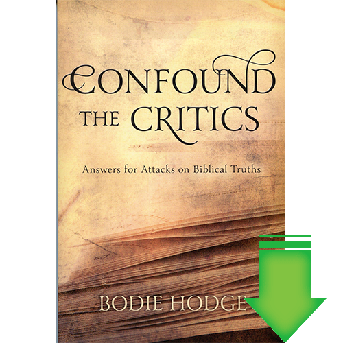 Confound the Critics: Answers for Attacks on Biblical Truths eBook (PDF, ePub, MOBI)