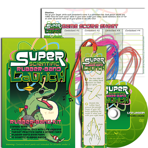Super Scientific Rubber Band Launch Kit