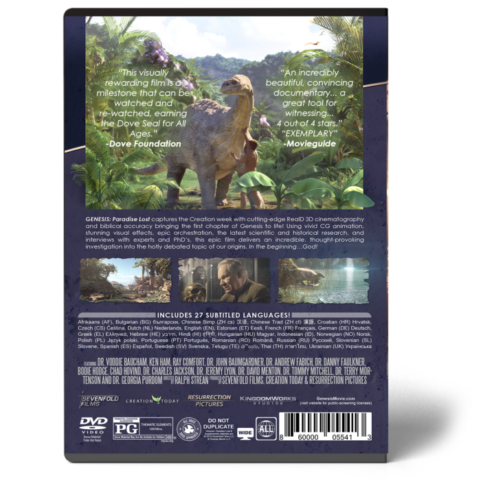GENESIS: Paradise Lost DVD Set back