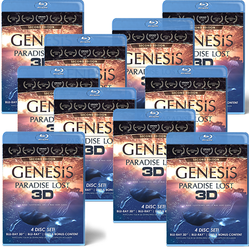 GENESIS: Paradise Lost (3D & 2D Blu-ray, 2D DVD) 10 PACK