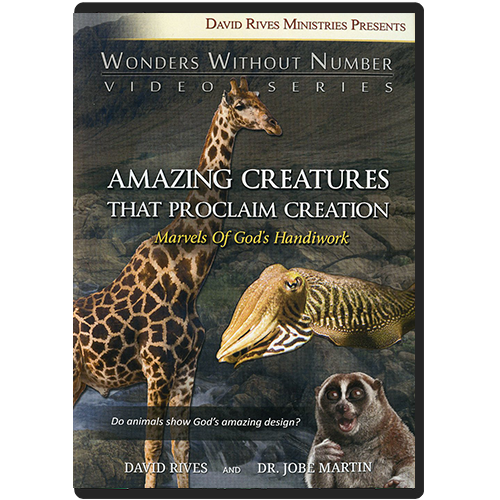Amazing Creatures That Proclaim Creation – Marvels of God’s Handiwork DVD