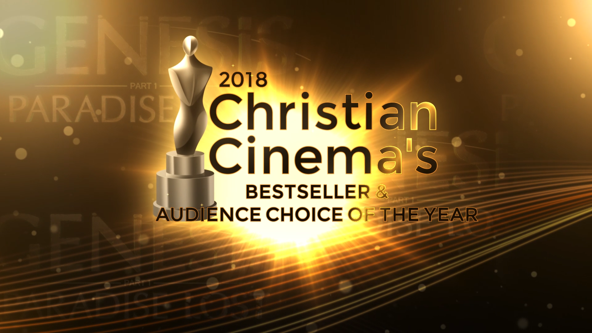 Christian CInema Award for Best Movie: Genesis Paradise Lost