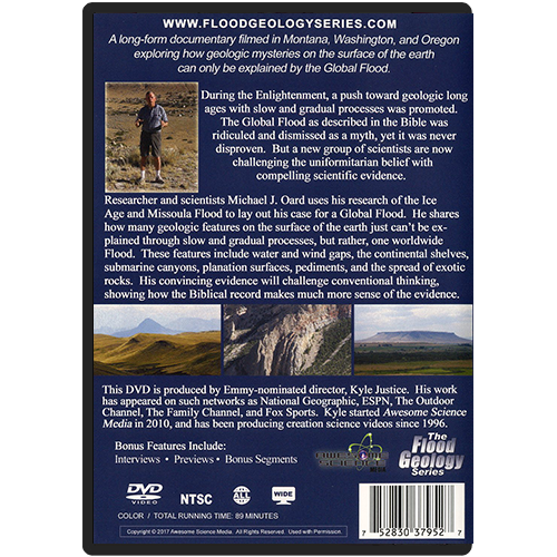 The Receding Floodwaters DVD back