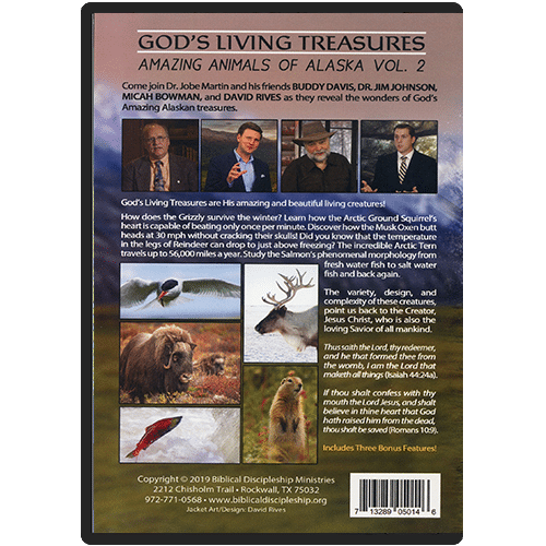Amazing Animals Part 2 DVD back