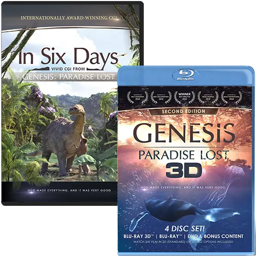 GENESIS: Paradise Lost Blu-ray Combo Pack with FREE In Six Days DVD