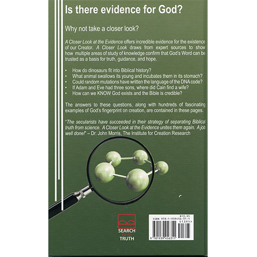 A Closer Look at the Evidence (Hardback) back