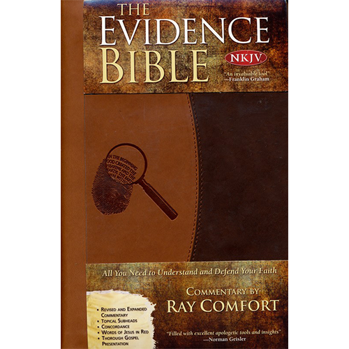 The Evidence Bible (Brown Leather)