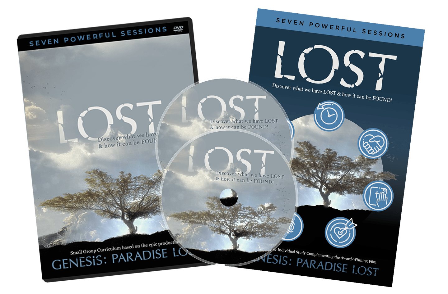 LOST - Study Guide and DVD showing 2 Discs