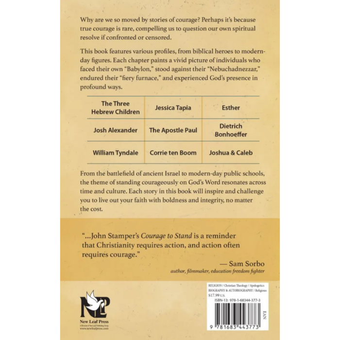Courage to Stand eBook (PDF, ePub) - Image 2