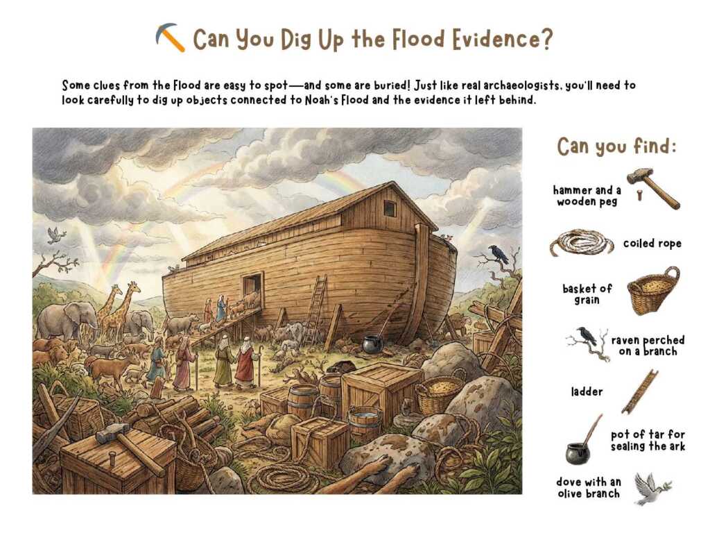 Flood Archaeology - Hidden Images